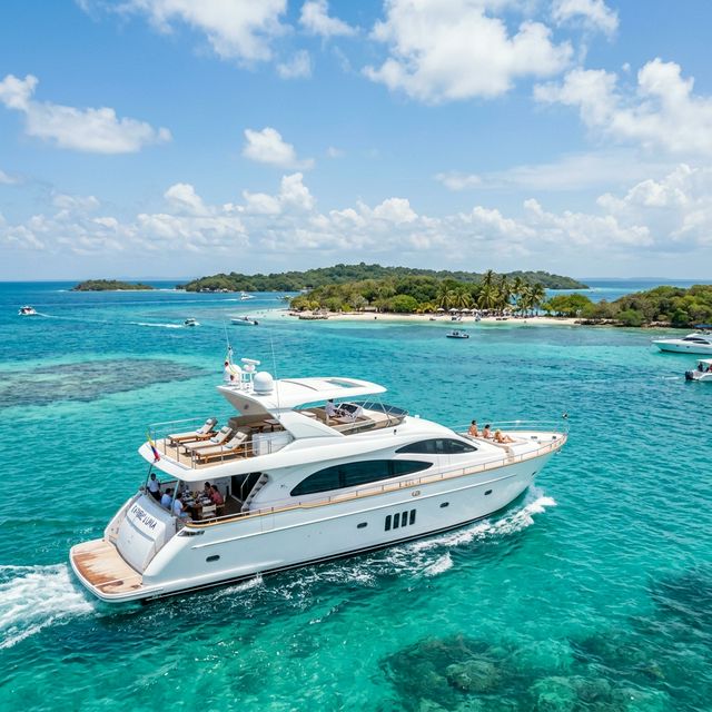 Alquiler de Barcos Turísticos y Paseo por las Islas